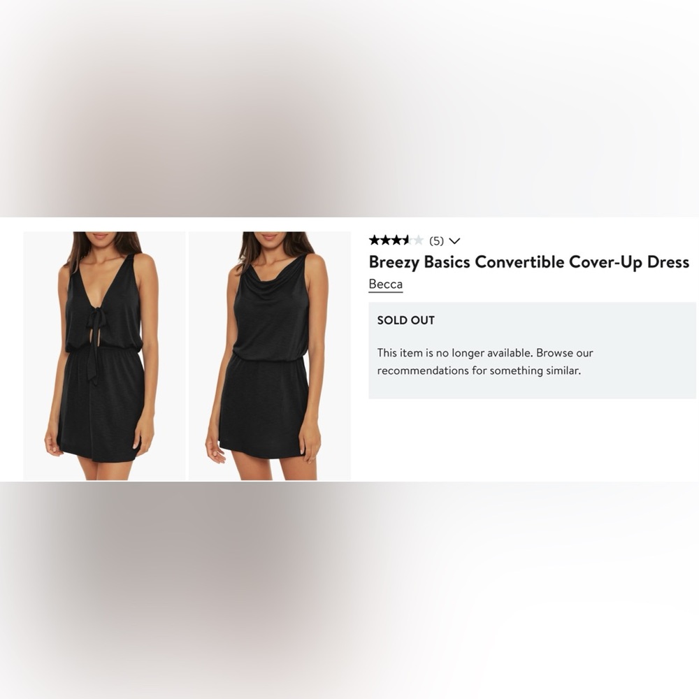 Becca Convertible Coverup - Small